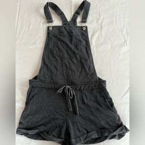 Black Overall shorts